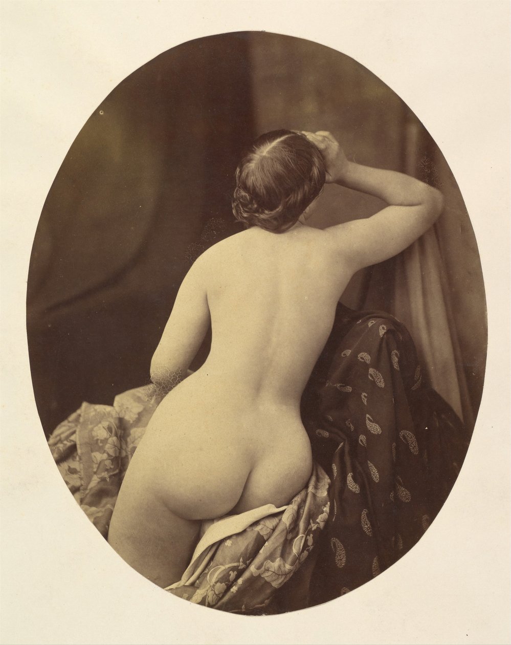 Ariadne, 1857. tekijältä Oscar Gustav Rejlander