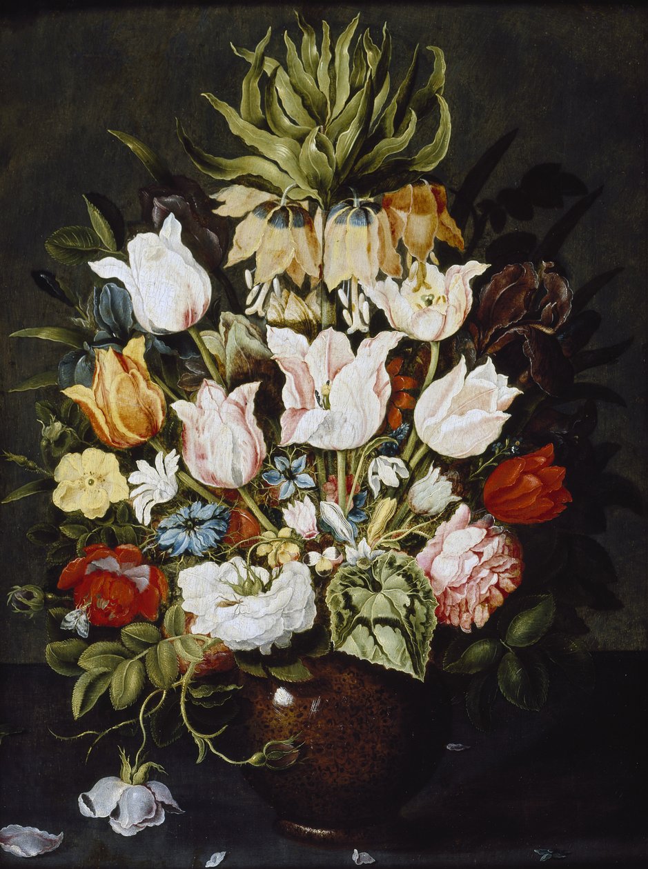 Maljakko kukkia, c. 1616 tekijältä Osias the Elder Beert