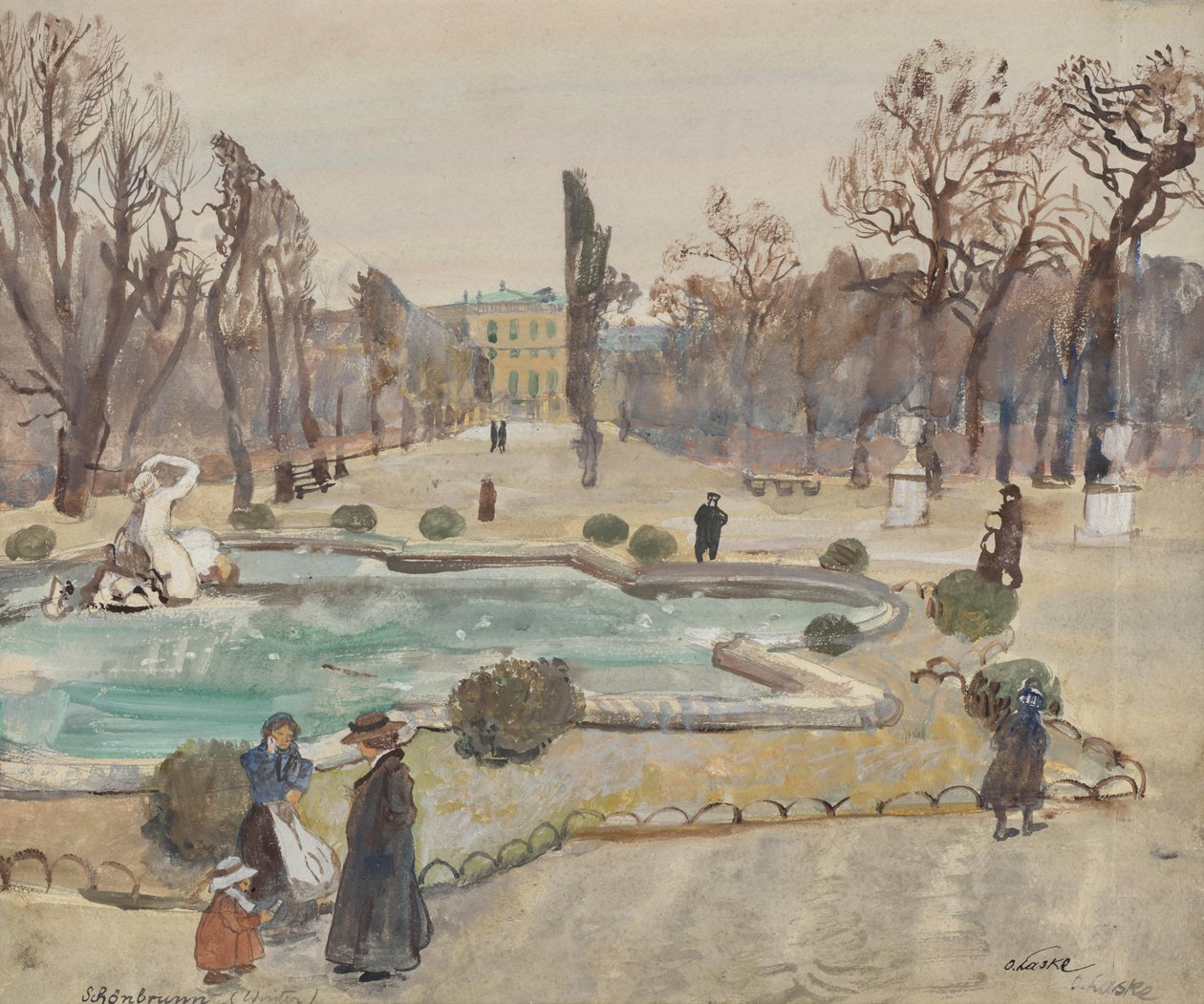 Schönbrunn (talvi) tekijältä Oskar Laske