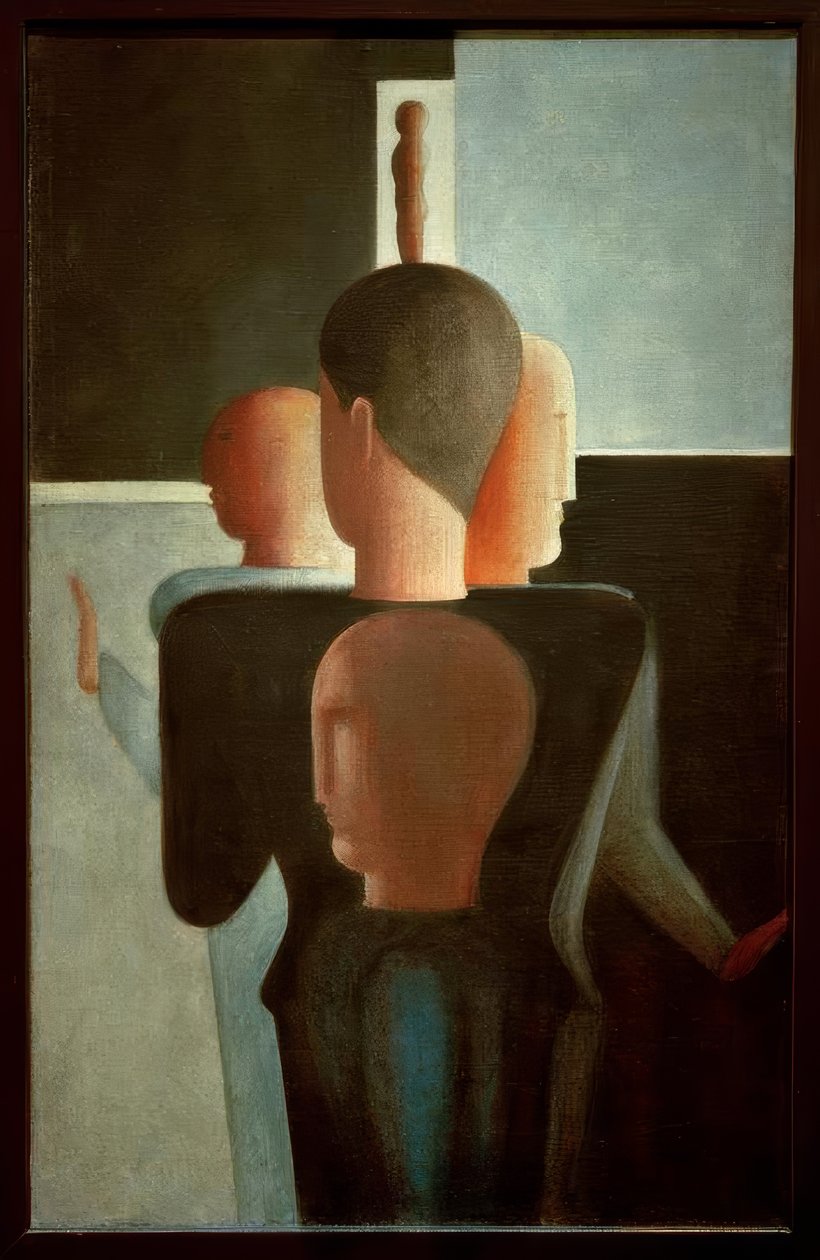 Konzentrische Gruppe tekijältä Oskar Schlemmer