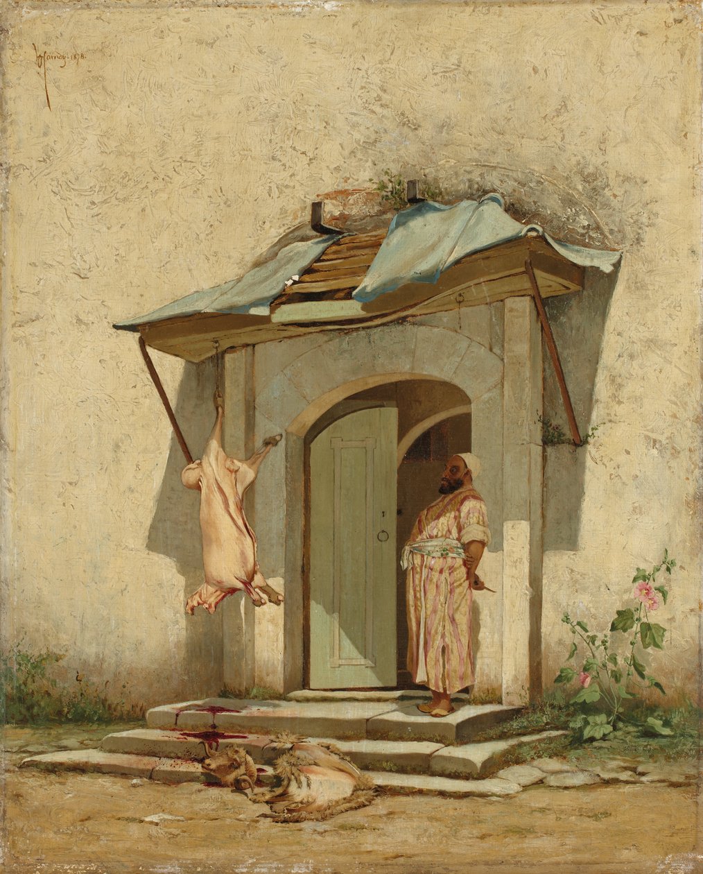Ottomaanien teurastaja, 1878 tekijältä Osman Hamdi Bey