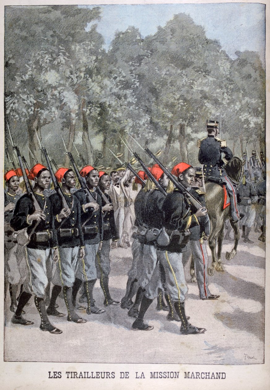 Riflemen, Ranska, 1899 tekijältä Oswaldo Tofani