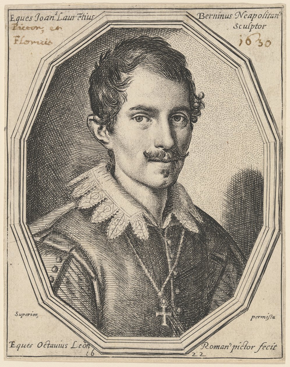 Gian Lorenzo Bernini tekijältä Ottavio Leoni