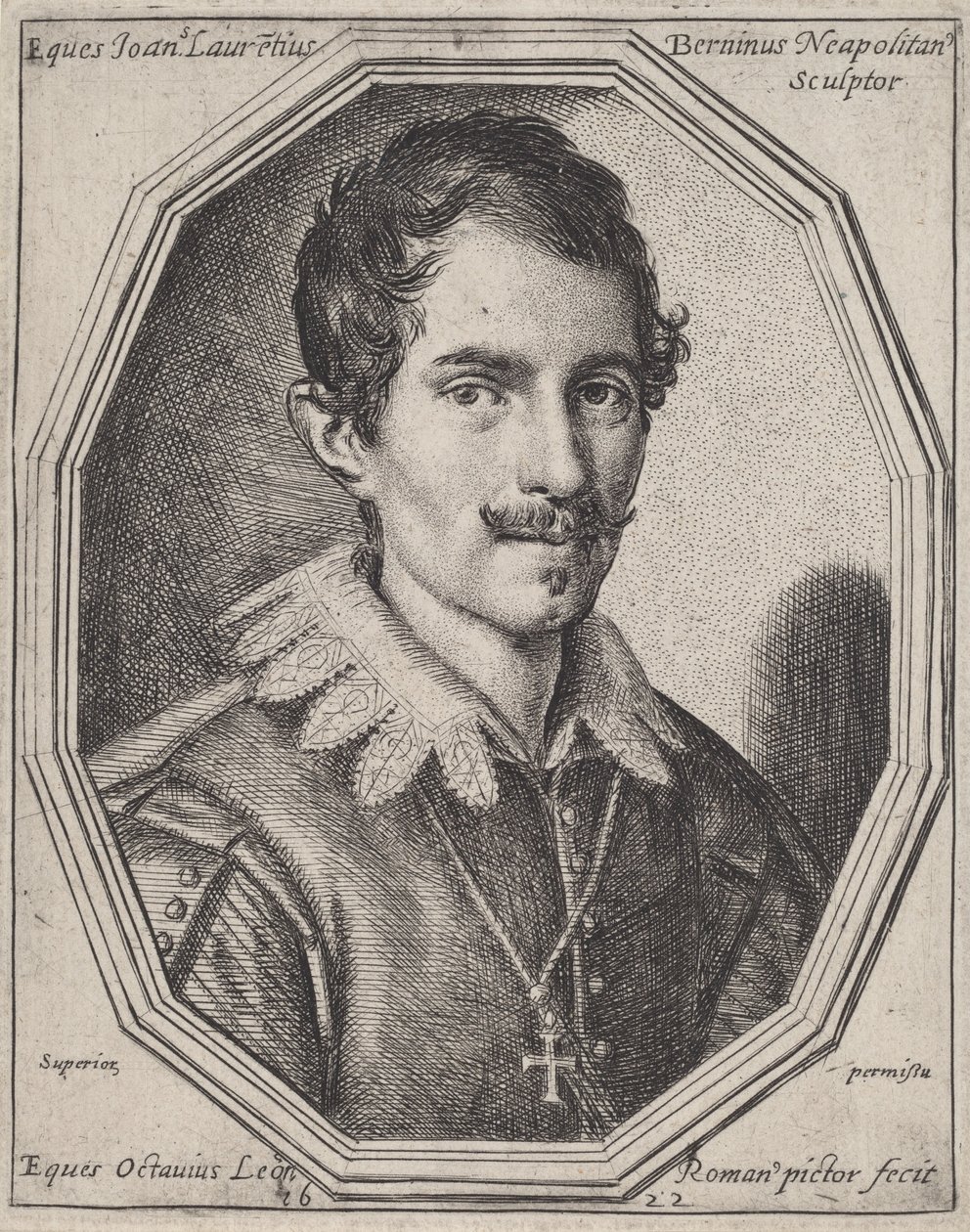 Gianlorenzo Bernini tekijältä Ottavio Leoni