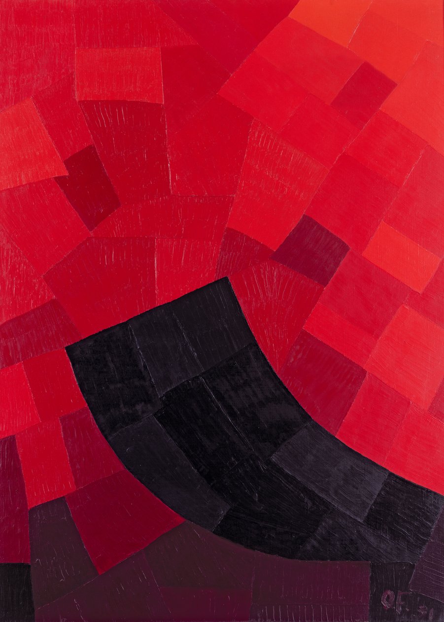 Punainen, 1931 tekijältä Otto Freundlich