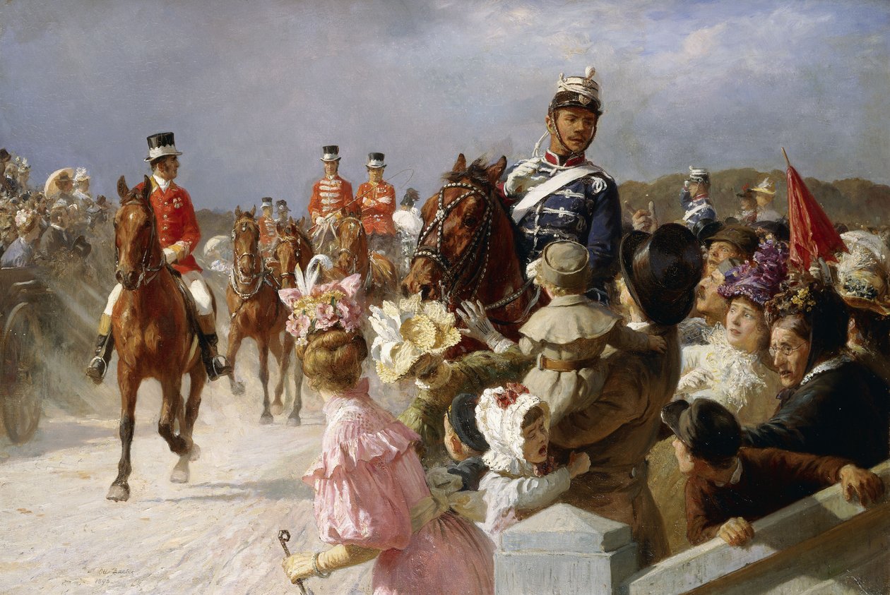 Kuningas tulee, 1898 tekijältä Otto Bache
