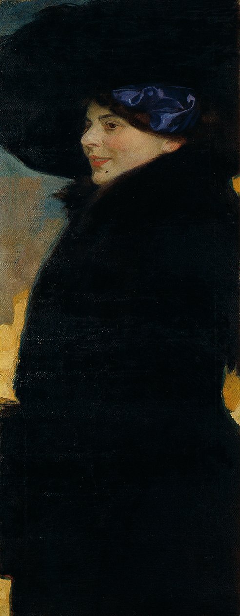 Gabrielle Ella Gallia, c. 1910. tekijältä Otto Friedrich