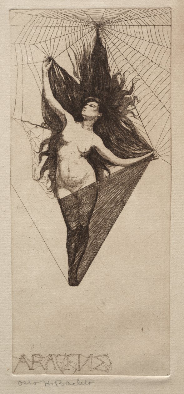 Arachne, 1800-luku. tekijältä Otto H. Bacher