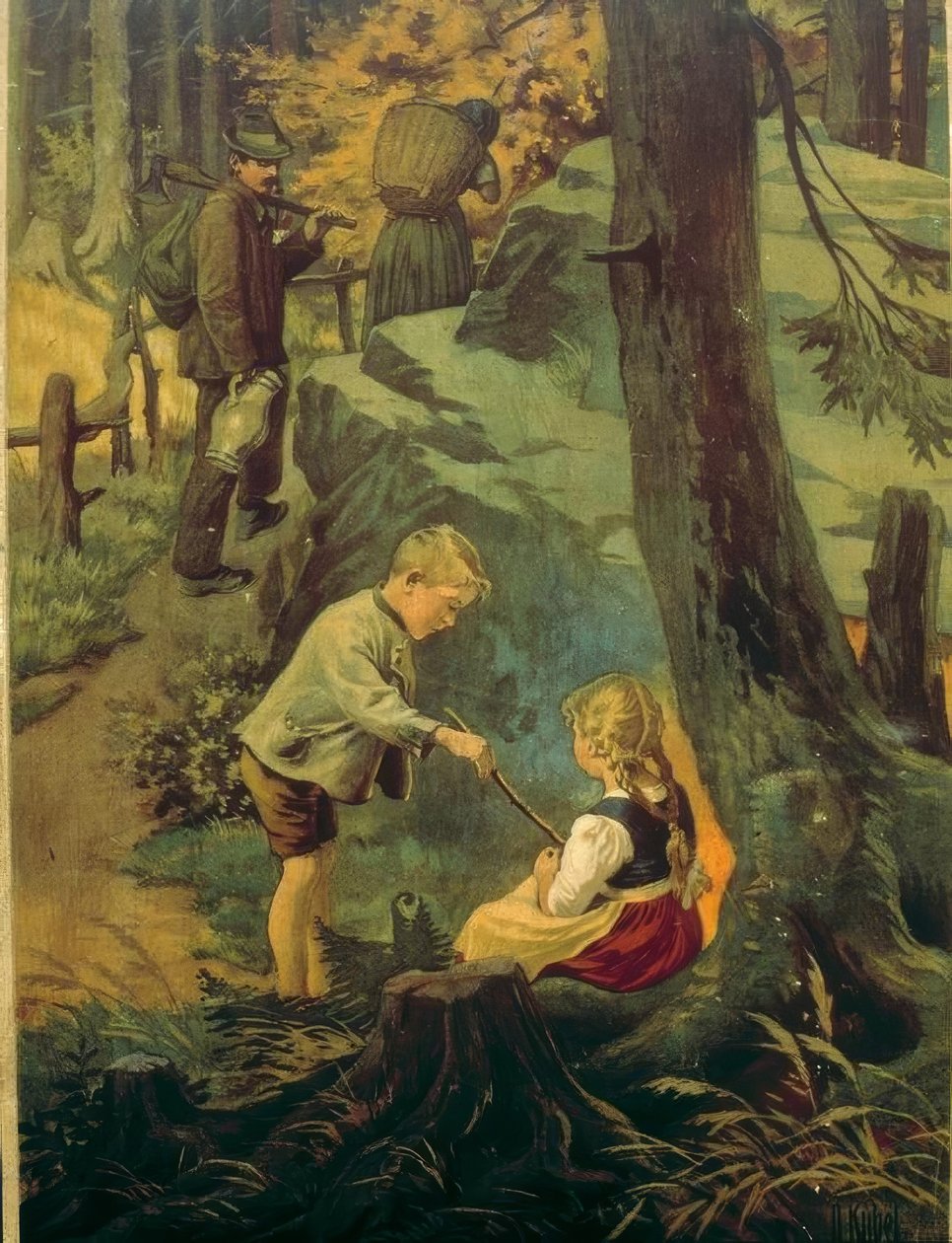 Hannu ja Kerttu tekijältä Otto Kubel