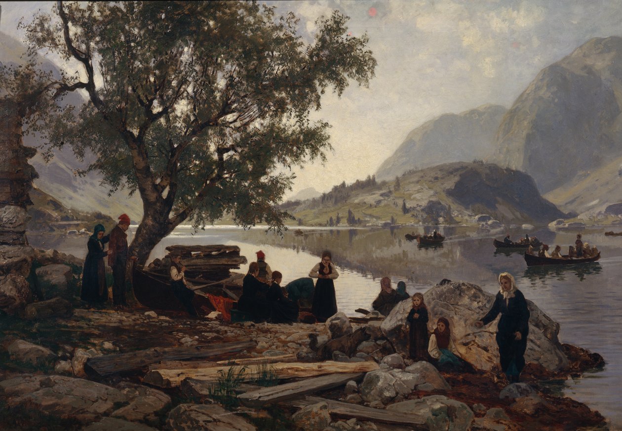 Osa vuonoa tekijältä Otto Ludvig Sinding