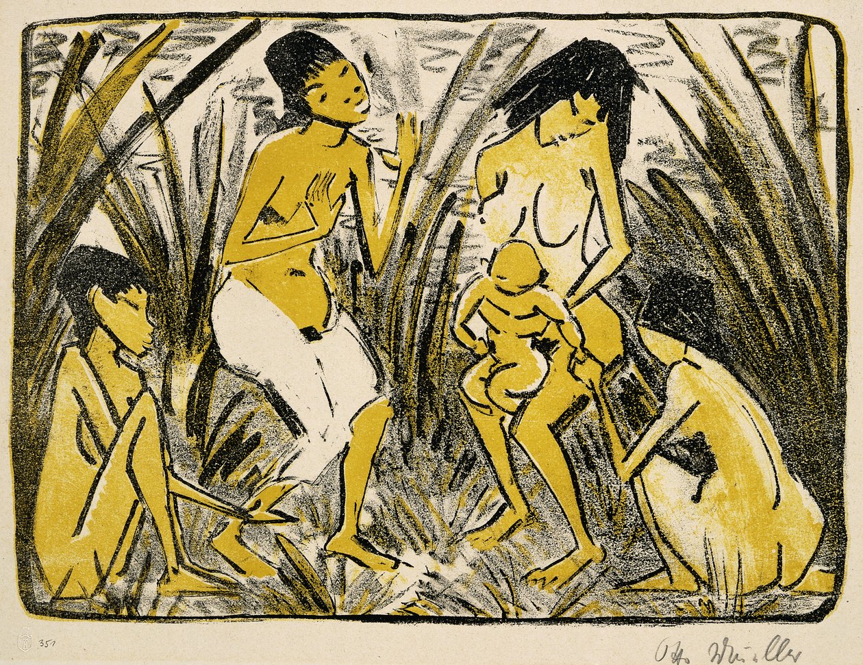 Mooseksen löytö, 1920 tekijältä Otto Mueller