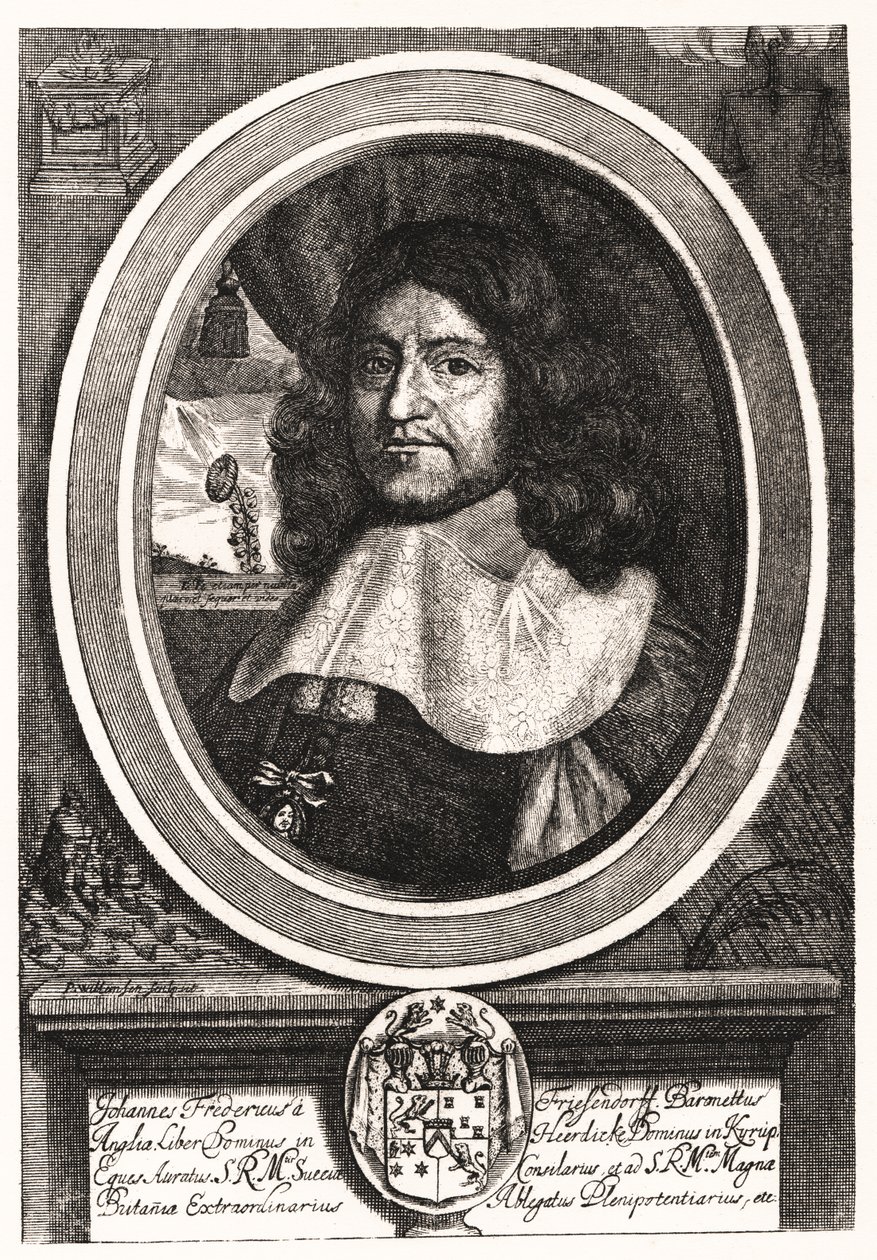 Johan Fredrik von Friesendorff (1617-1669) tekijältä P. Willemsen