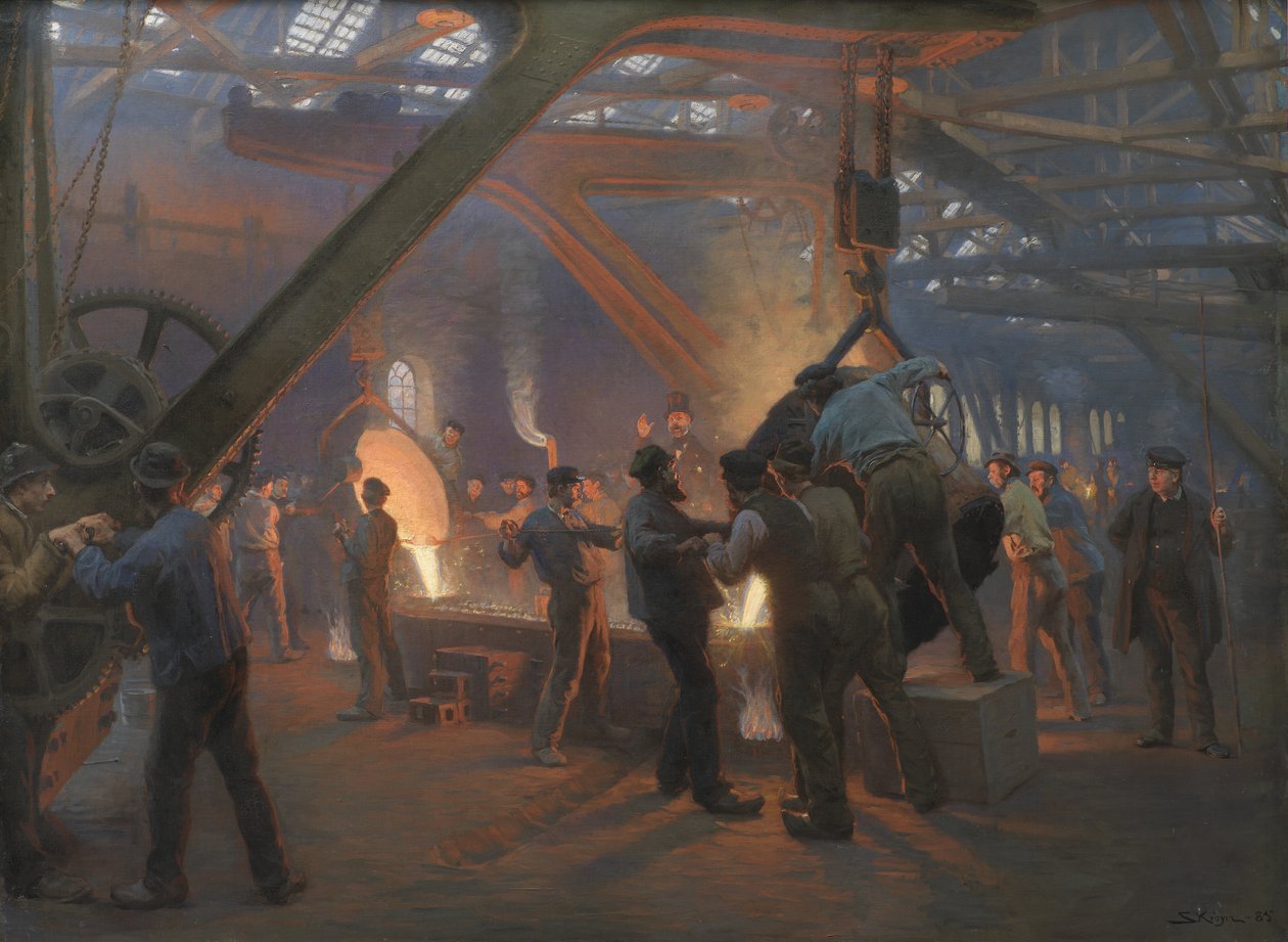 Rautavalimo, Burmeister ja Wain tekijältä Peder Severin Krøyer