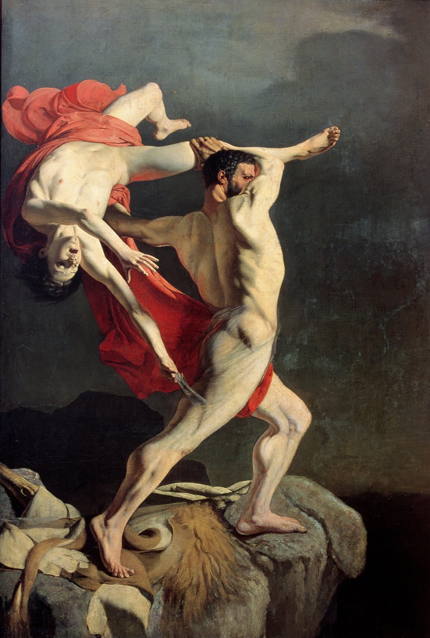 Hercules ja Lichas, 1849 tekijältä P. S. Sorokin