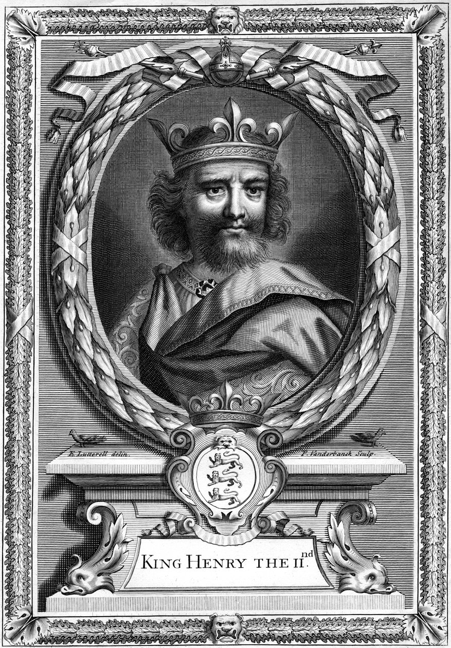 Henrik II, Englannin kuningas. tekijältä P. Vanderbanck