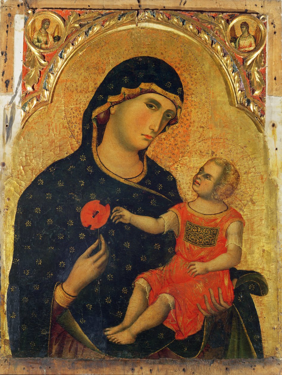 Madonna ja lapsi (paneeli) tekijältä Paolo Veneziano