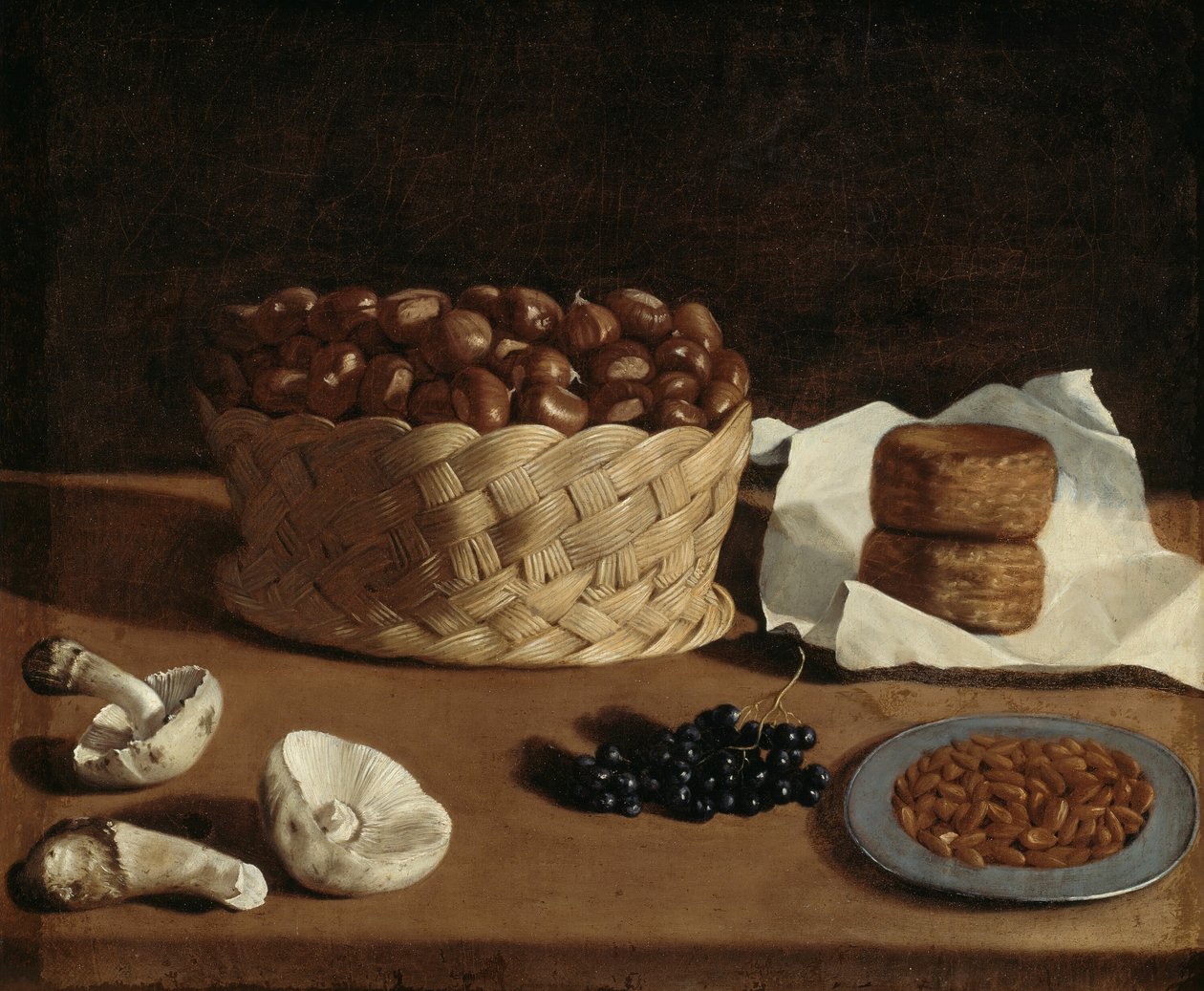 Keittiön asetelma, c. 1640. tekijältä Paolo Antonio Barbieri