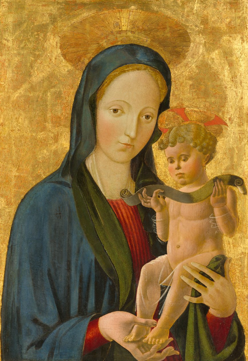 Madonna ja lapsi tekijältä Paolo Uccello