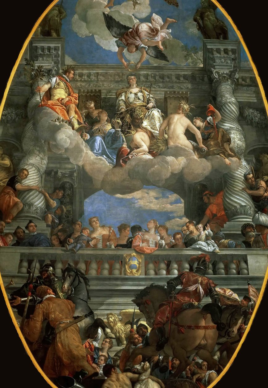 Venetsian apoteoosi, 1585. tekijältä Paolo Veronese