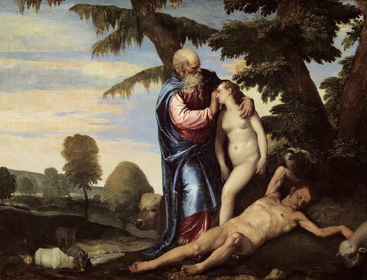 Eevan luominen, 157080. tekijältä Paolo Veronese