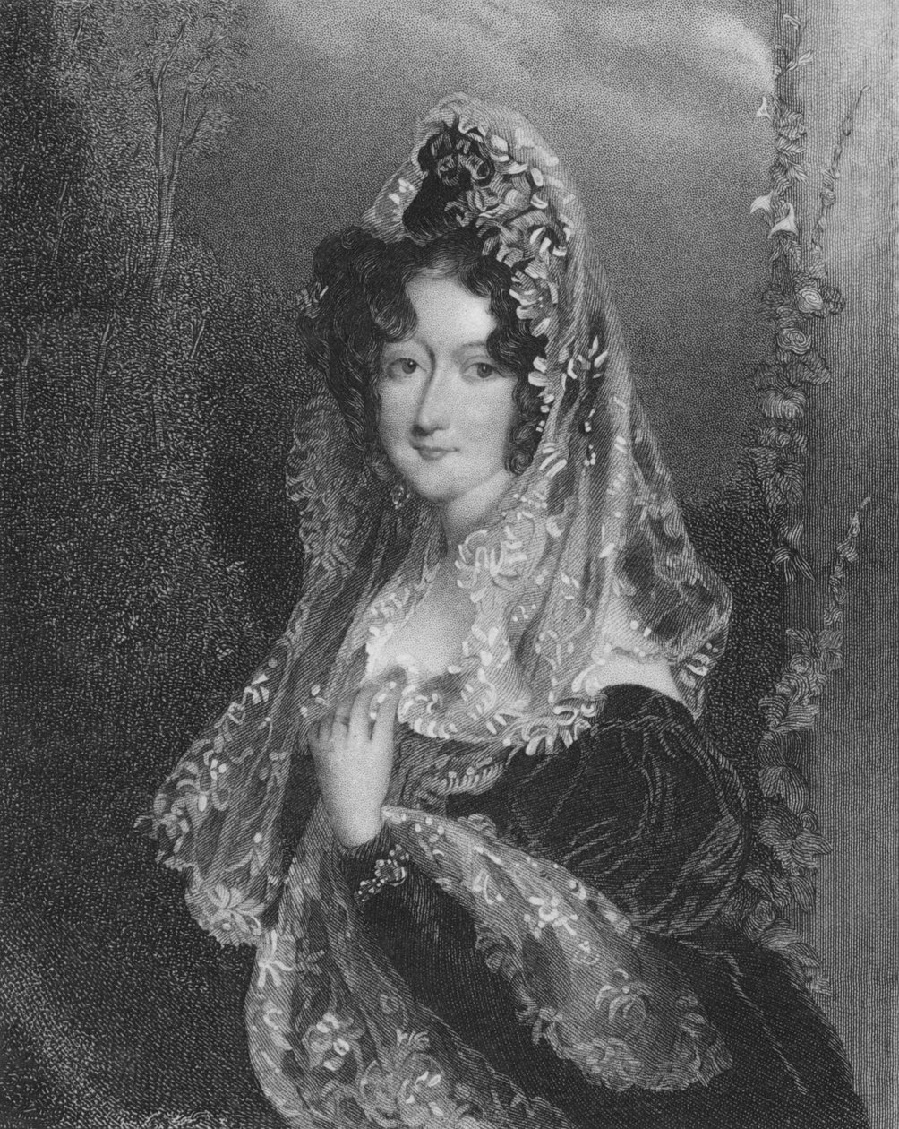 "Lady Anstruther", 1850-luku. tekijältä Parker