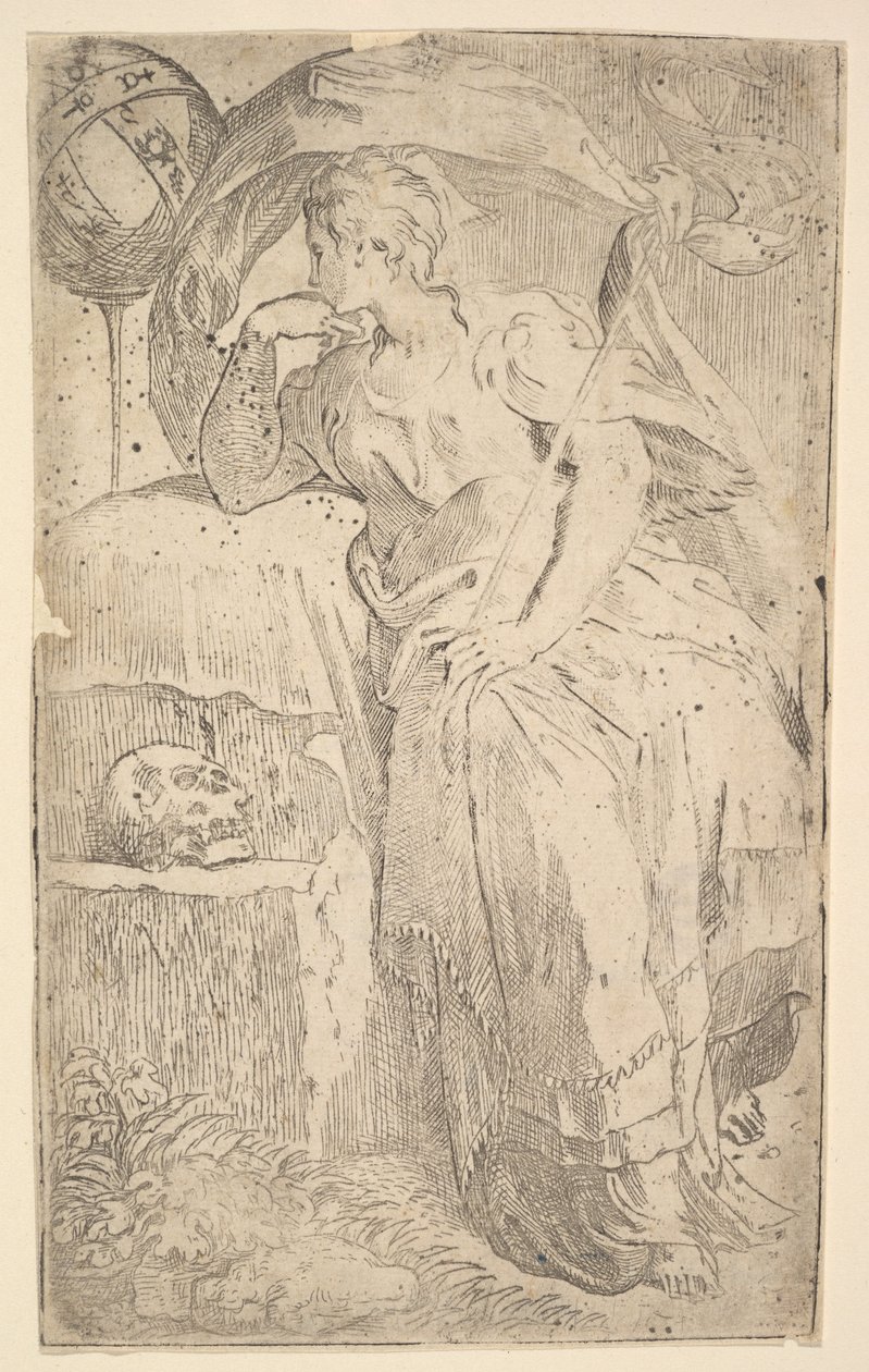Astrologia, 1500-luvun alku. tekijältä Parmigianino