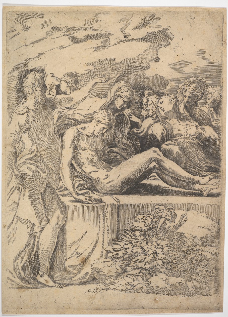 Hautaus.n.d. tekijältä Parmigianino