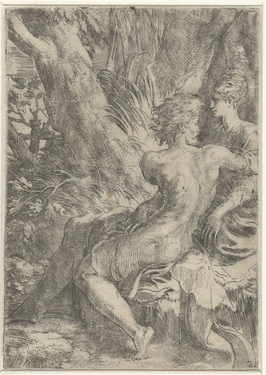 Rakkaus Pariskunta tekijältä Parmigianino