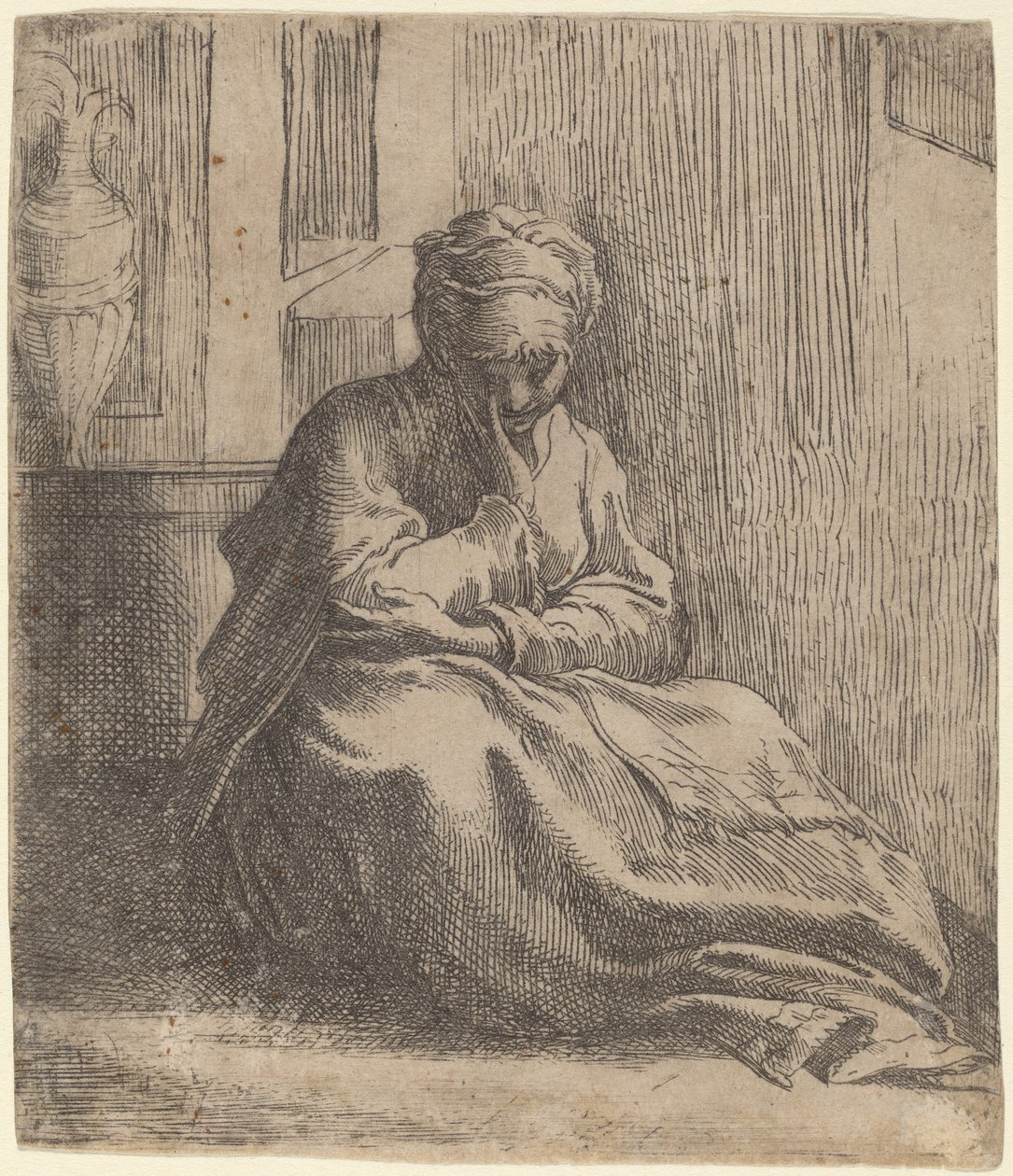 Pyhä Thais tekijältä Parmigianino