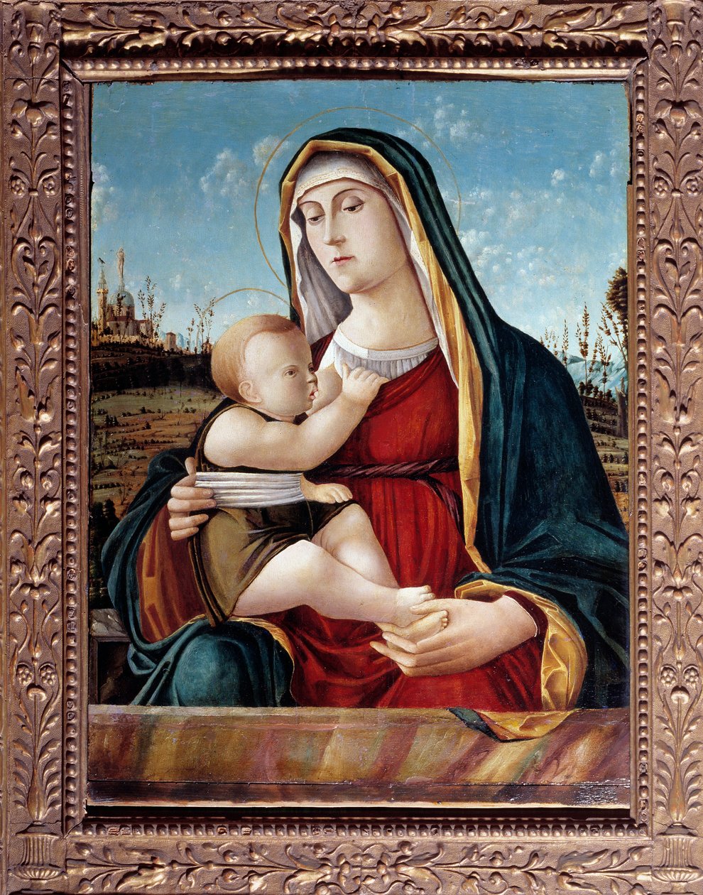 Madonna del Latte (maalaus, n. 1496-1504) tekijältä Pasqualina da Venezia