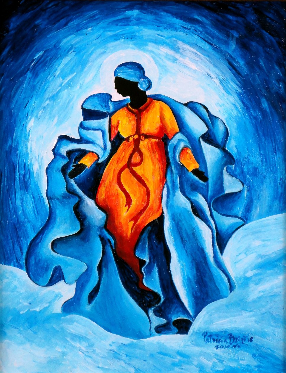 Oletus - Advocata Nostra, 2010 (akryyli puulle) tekijältä Patricia Brintle