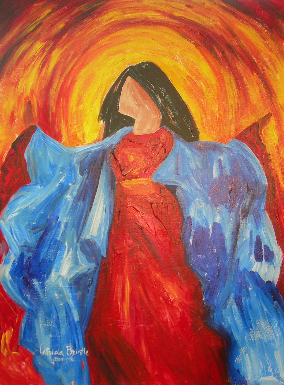 Luminosity, 2011 (akryyli kankaalle) tekijältä Patricia Brintle