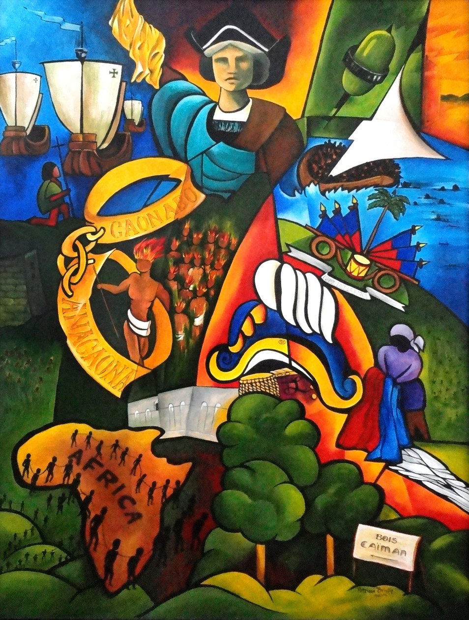 Hope at Sunrise, 2007 (akryyli kankaalle) tekijältä Patricia Brintle