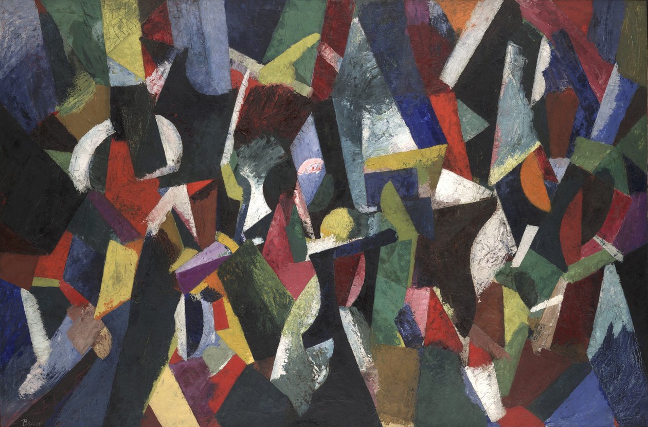 Sävellys IV, 1916 tekijältä Patrick Henry Bruce