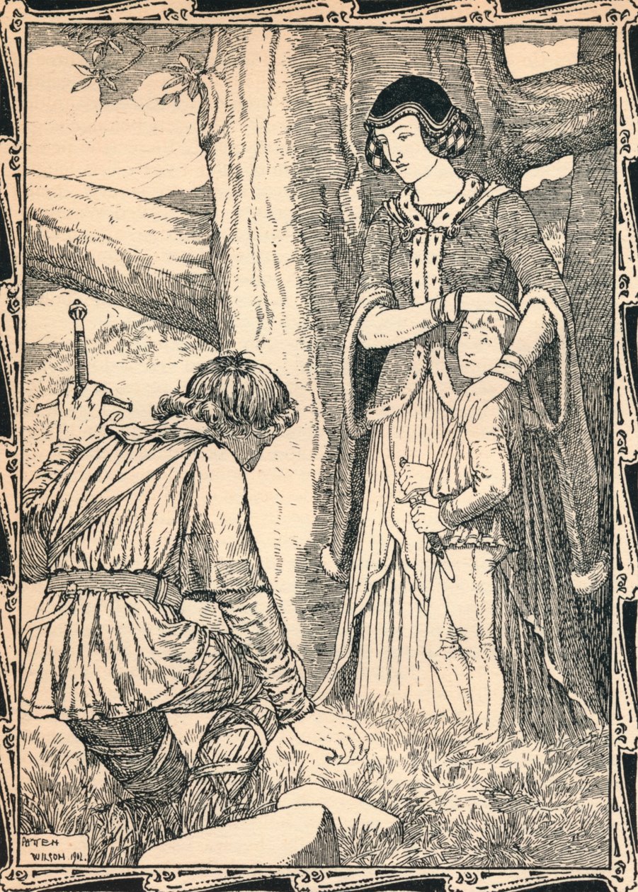 Margaret ja rosvo, 1902 tekijältä Patten Wilson