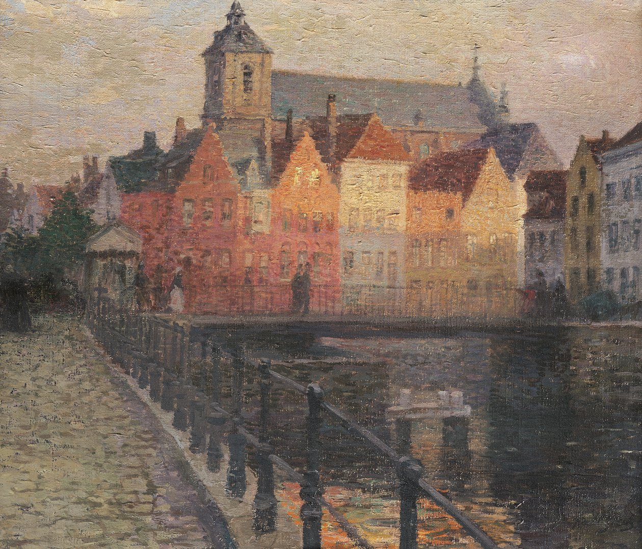 Quai de la Paille, Brugge tekijältä Paul Albert Steck