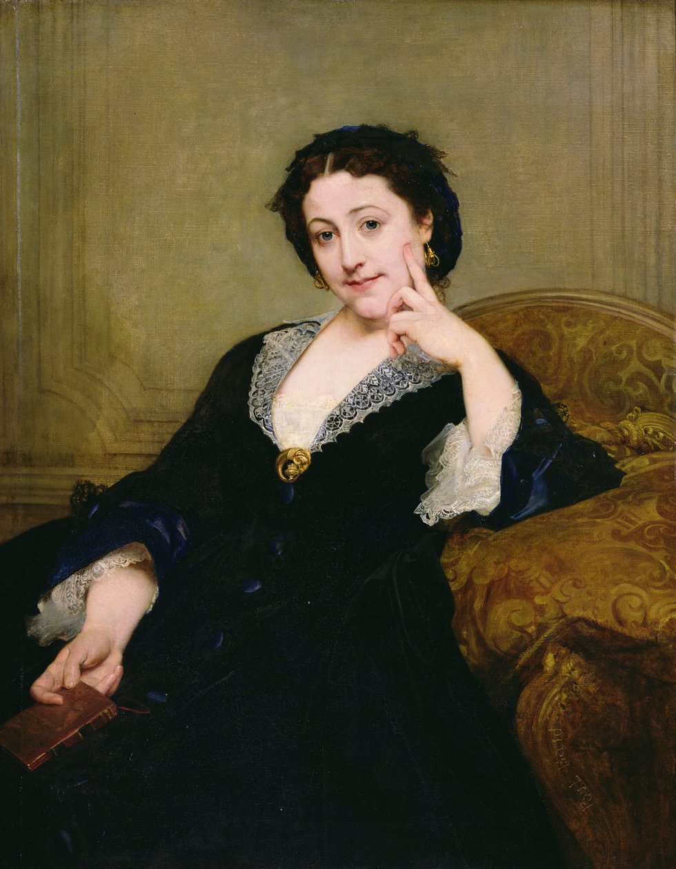 Madeleine Brohant (1833-1900), Comedie-Francaise, 1860 tekijältä Paul Baudry