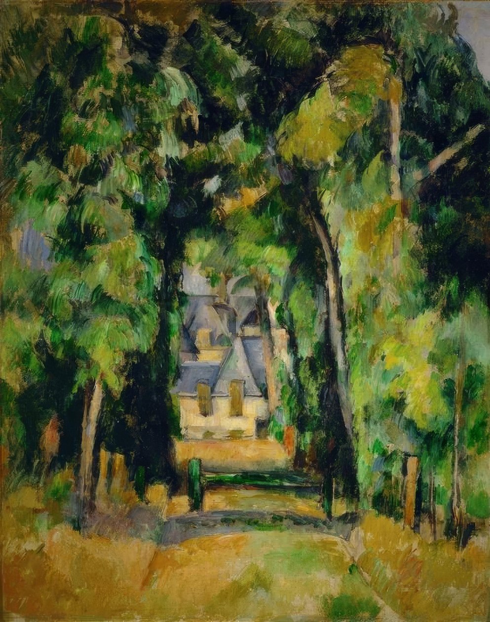 Allée à Chantilly tekijältä Paul Cézanne