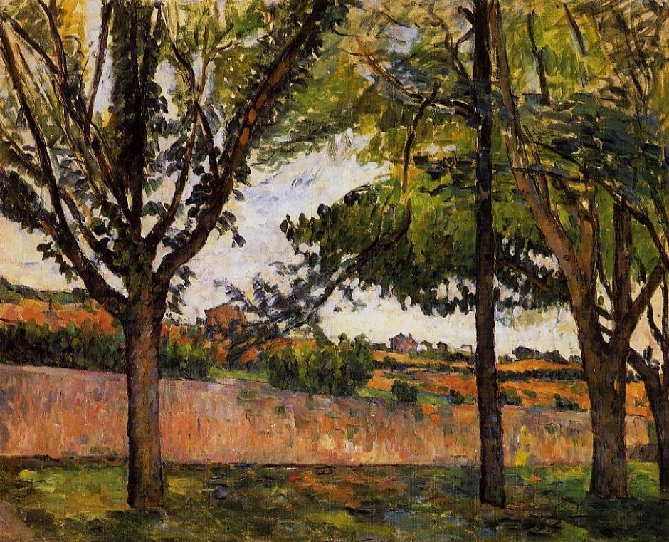 Jas de Bouffanissa tekijältä Paul Cézanne