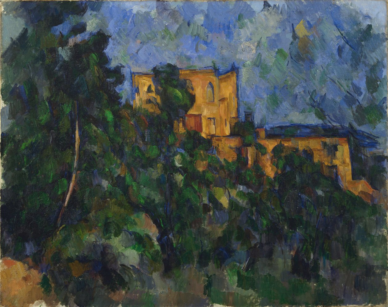 Musta linna tekijältä Paul Cézanne