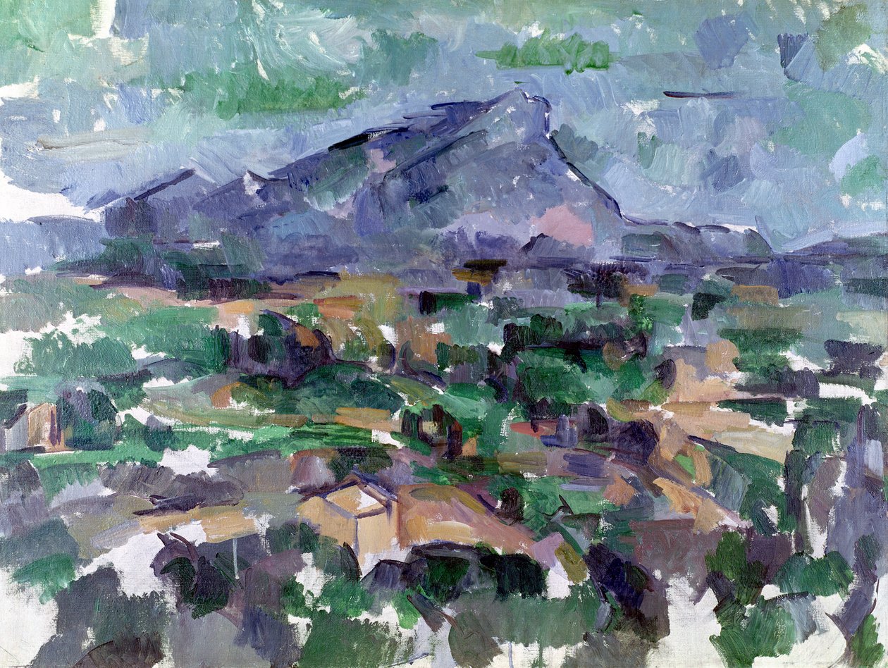 Montagne Sainte-Victoire, 1904-06 tekijältä Paul Cézanne