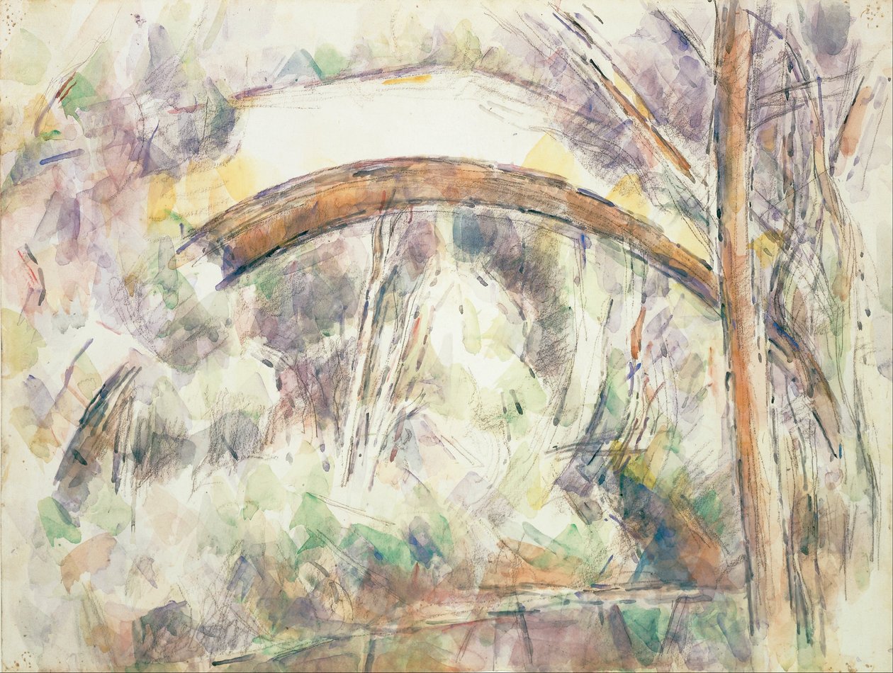Trois-Sautetsin silta tekijältä Paul Cézanne