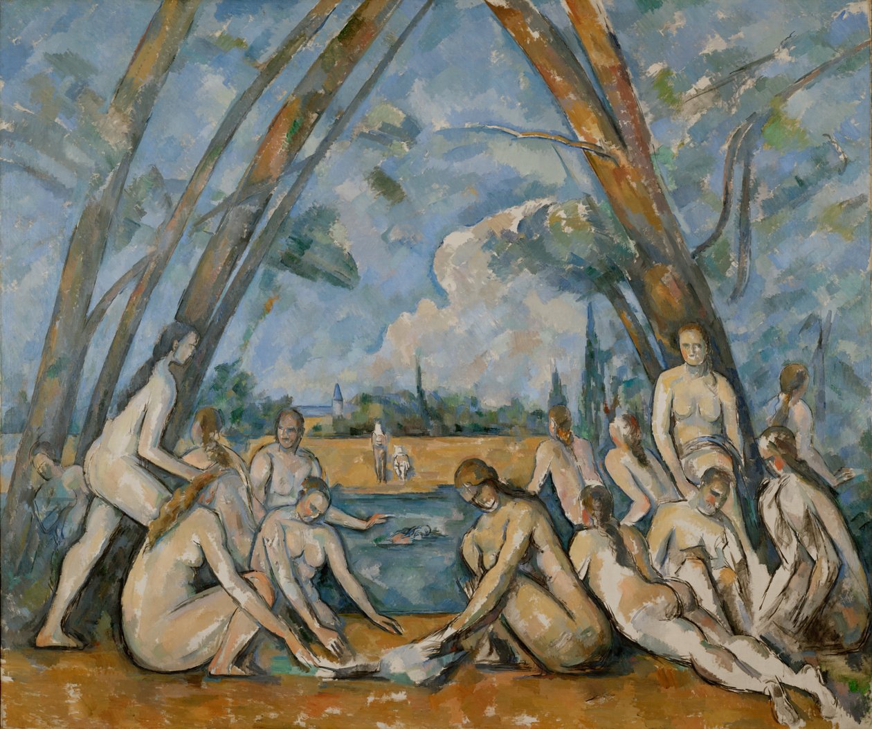 Suuret uimarit tekijältä Paul Cézanne