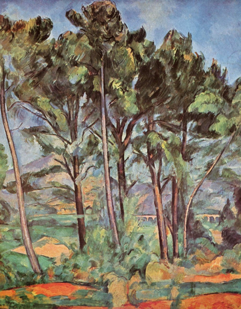 Viadukt tekijältä Paul Cézanne