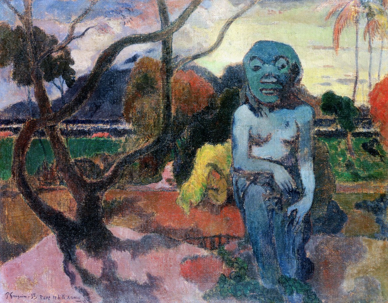 Idoli (rave te hiti aamu), 1898 tekijältä Paul Gauguin