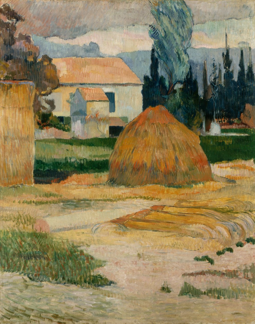 Maisema lähellä Arlesia tekijältä Paul Gauguin