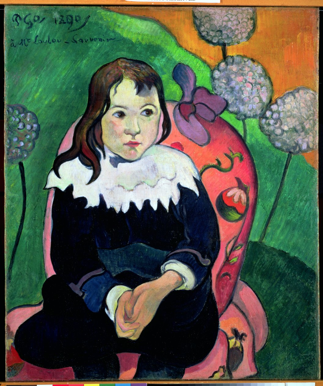 herra Loulou, 1890 tekijältä Paul Gauguin