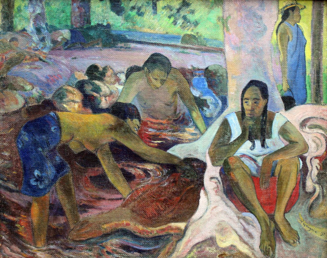 Tahitianische Fischerinnen tekijältä Paul Gauguin