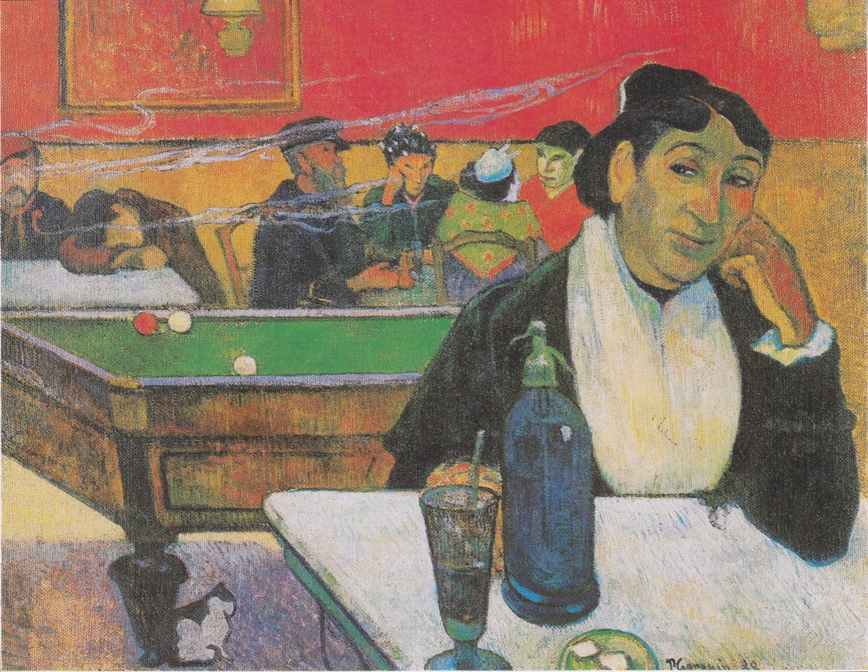 Yökahvila tekijältä Paul Gauguin