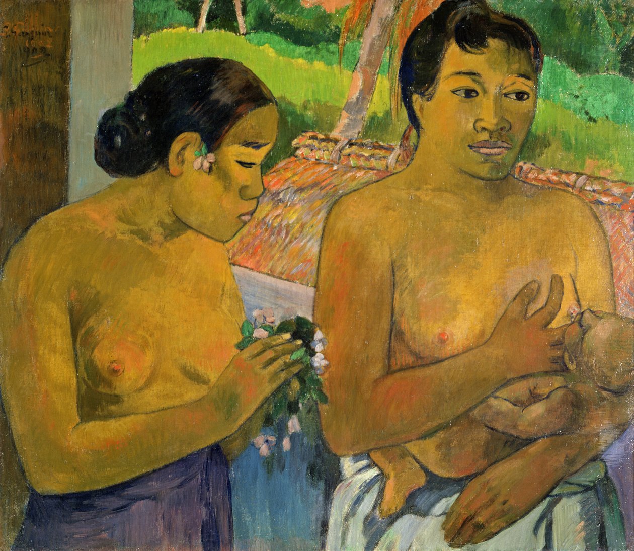 Uhri, 1902 tekijältä Paul Gauguin